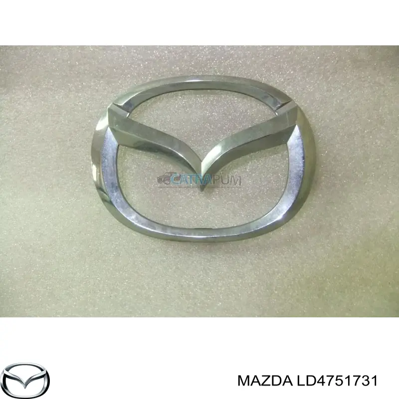  Logotipo del radiador I para Mazda 3 BK12