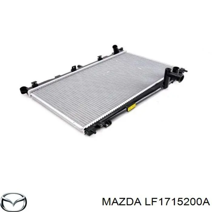 LF1715200A Mazda radiador refrigeración del motor