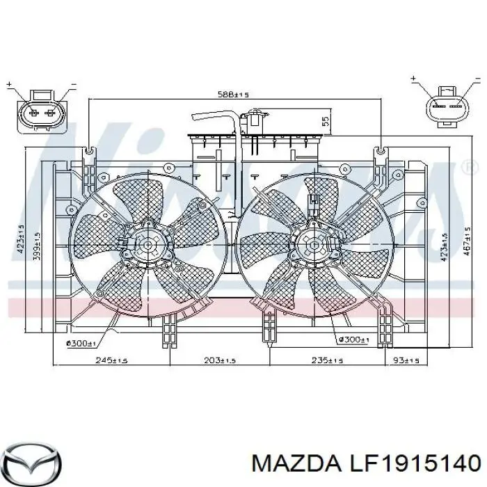 LF1915140 Mazda 