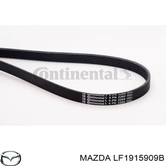 LF1915909B Mazda correa trapezoidal