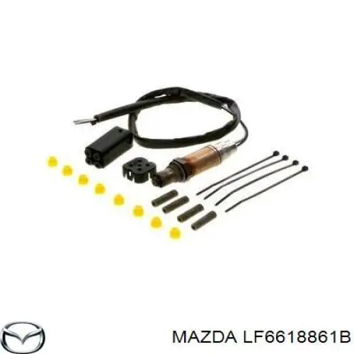 LF6618861B Mazda sonda lambda sensor de oxigeno para catalizador