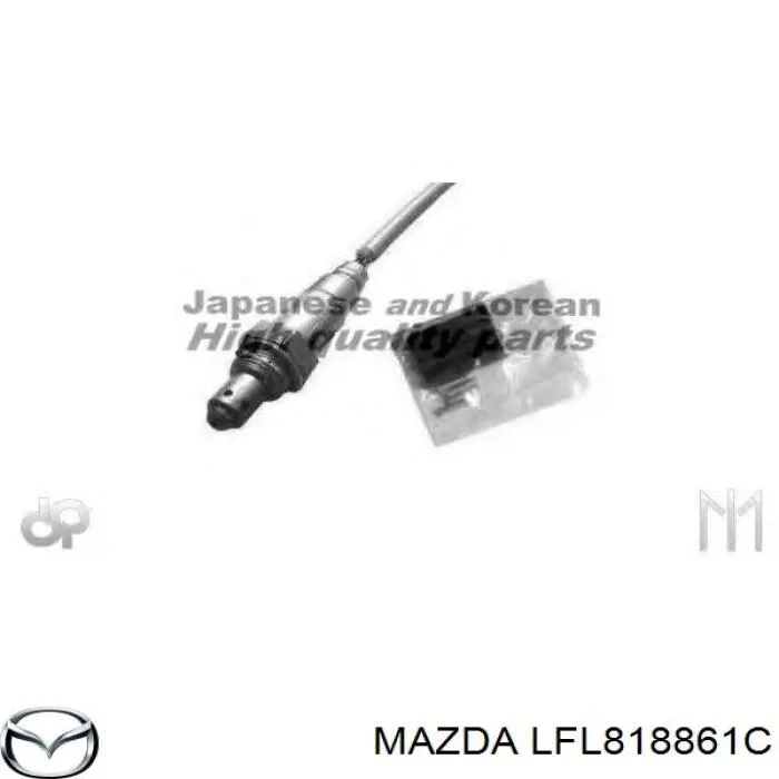 LFL818861C Mazda sonda lambda sensor de oxigeno para catalizador