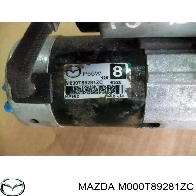 M000T89281ZC Mazda motor de arranque