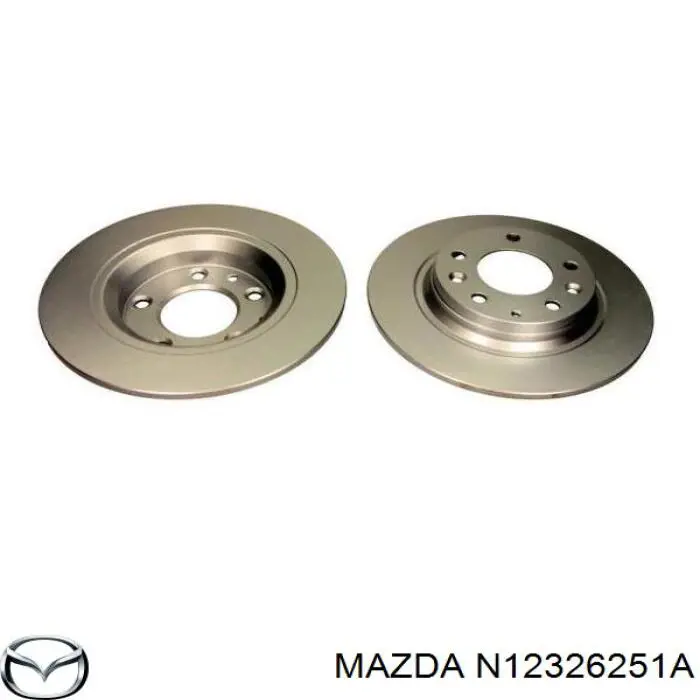 N12326251A Mazda disco de freno trasero