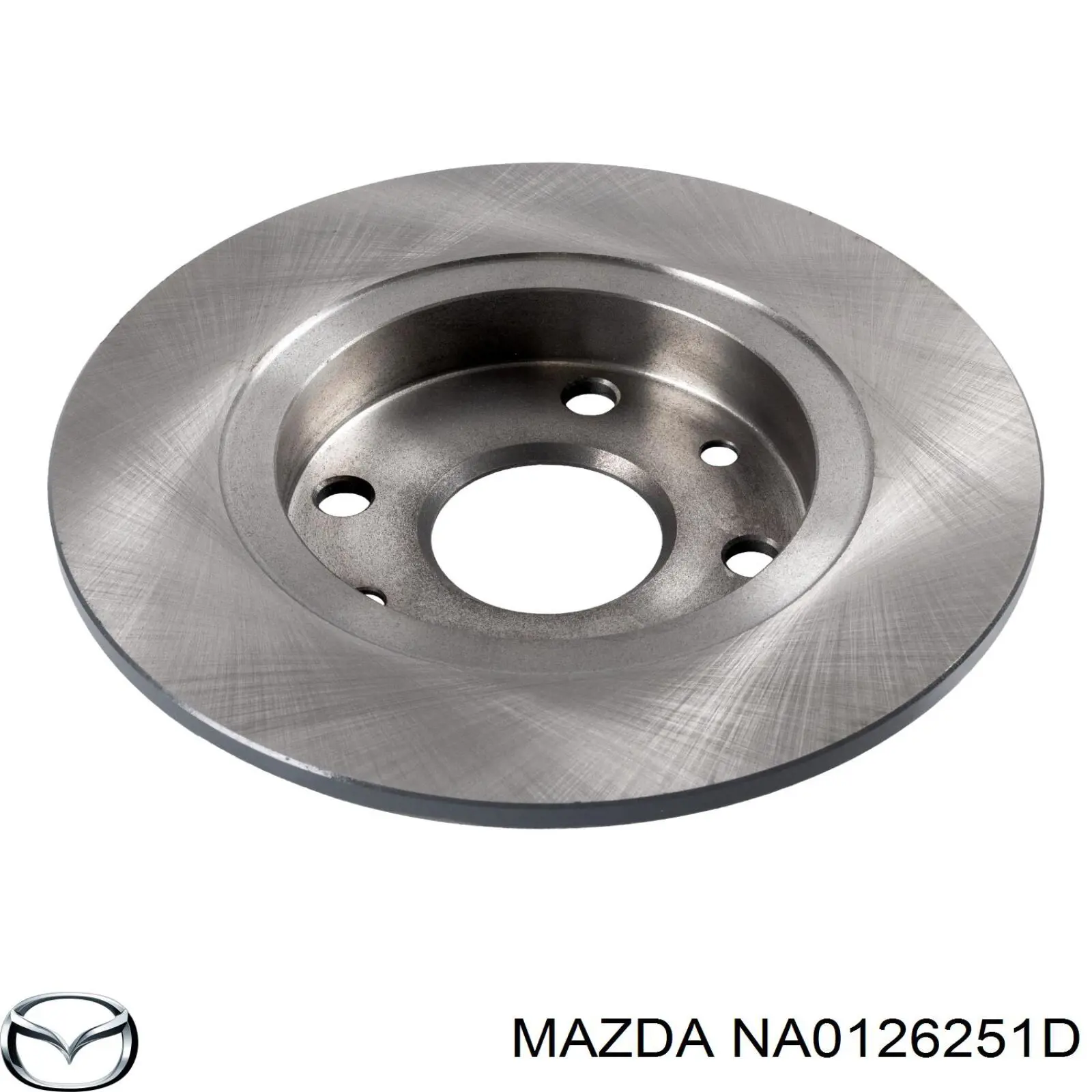 NA0126251D Mazda disco de freno trasero