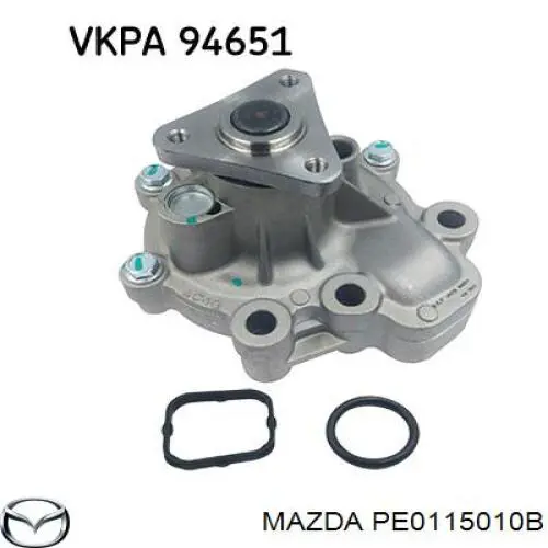 PE0115010B Mazda bomba de agua