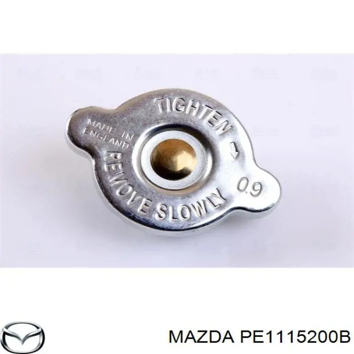 PE1115200B Mazda radiador refrigeración del motor