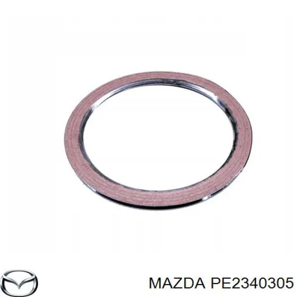 PE2340305 Mazda junta, tubo de escape