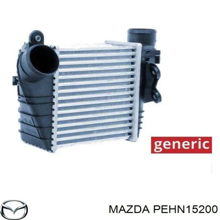 PEHN15200 Mazda radiador refrigeración del motor