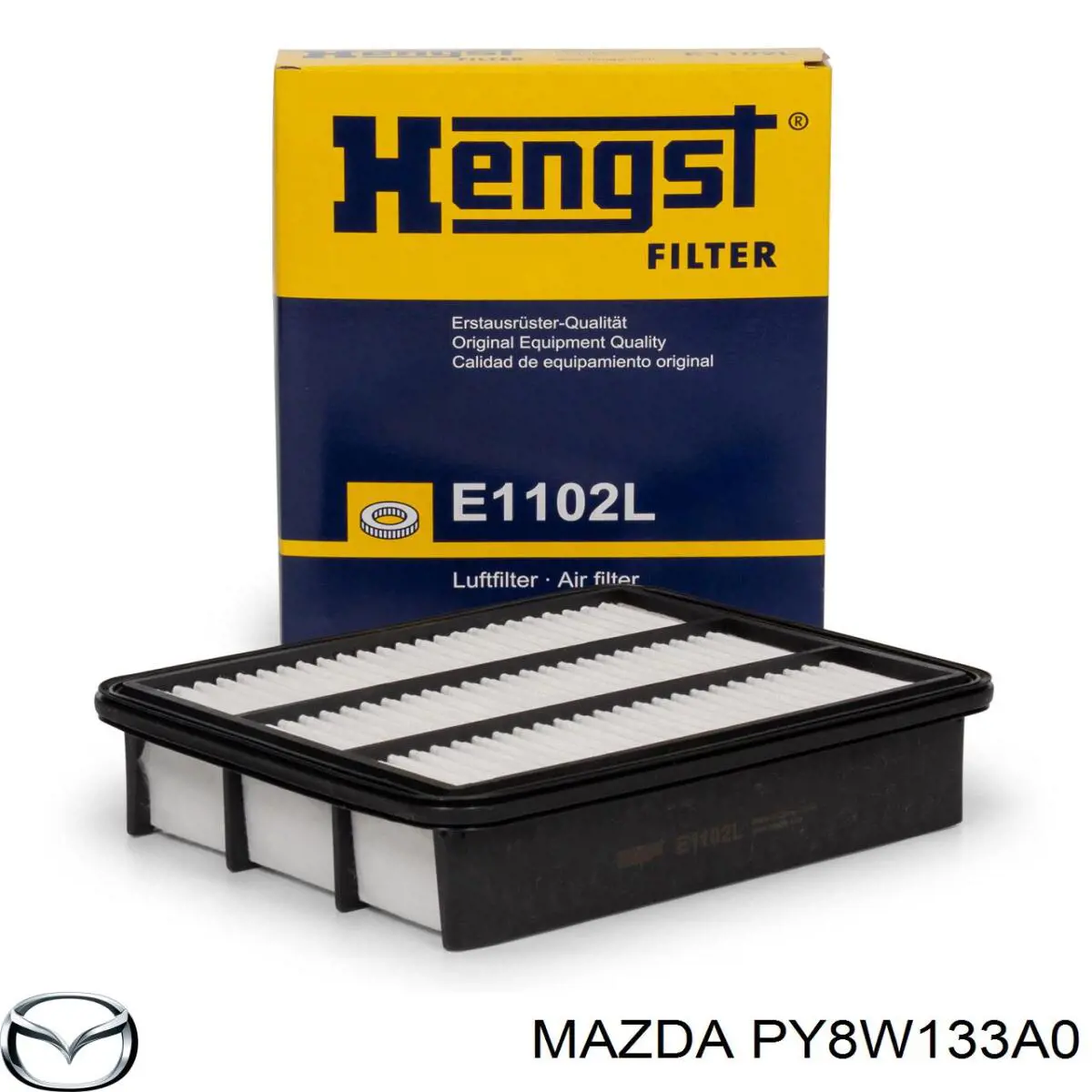 PY8W133A0 Mazda filtro de aire