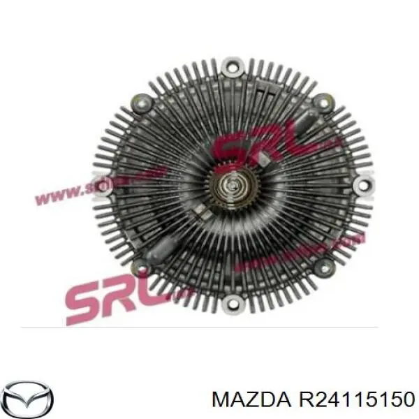  Embrague, ventilador del radiador para Mazda E SR2