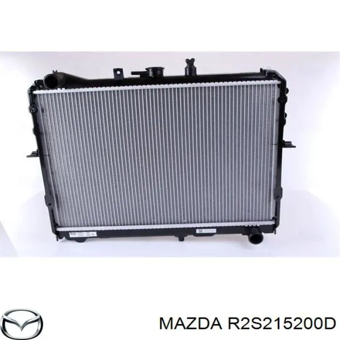 R2S215200D Mazda radiador refrigeración del motor