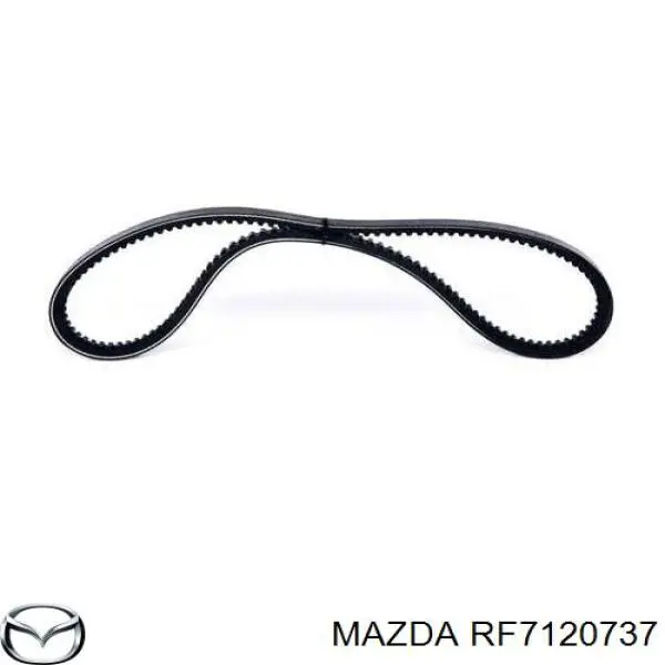 RF7120737 Mazda correa trapezoidal