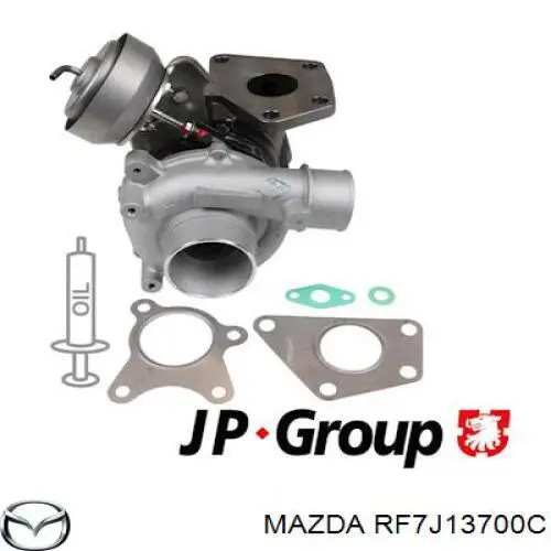 RF7J13700C Mazda turbocompresor