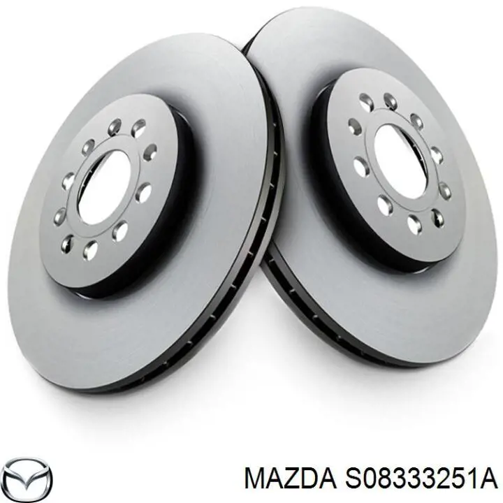 S08333251A Mazda freno de disco delantero