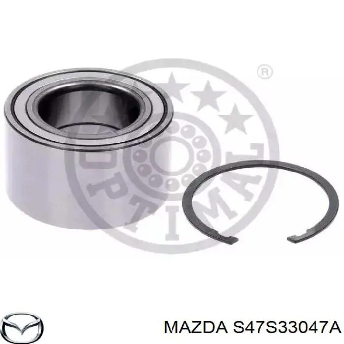 S47S33047A Mazda cojinete de rueda trasero