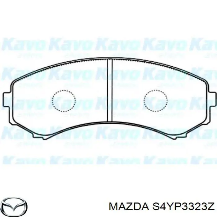 S4YP3323Z Mazda pastillas de freno delanteras