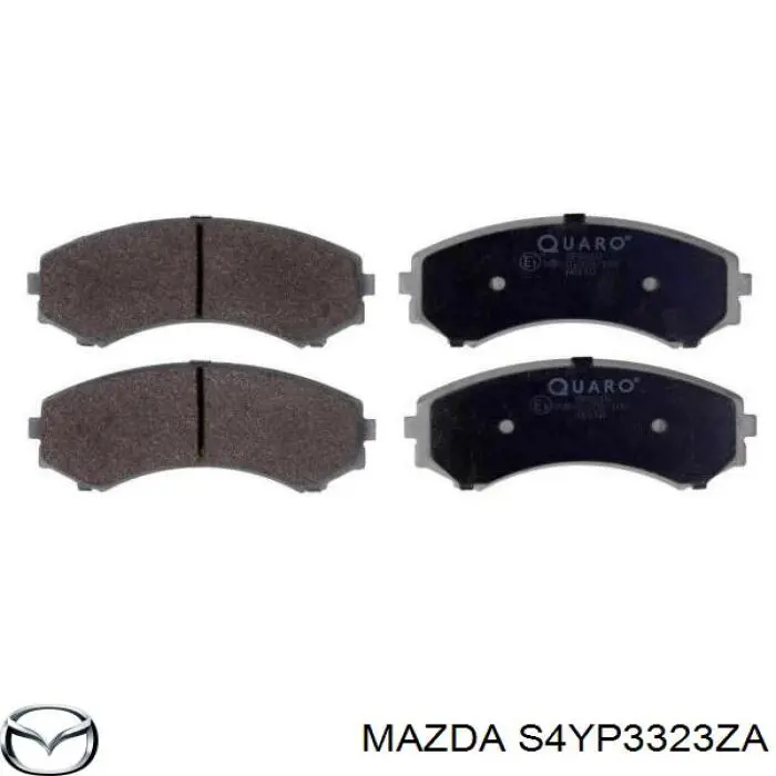 S4YP3323ZA Mazda pastillas de freno delanteras