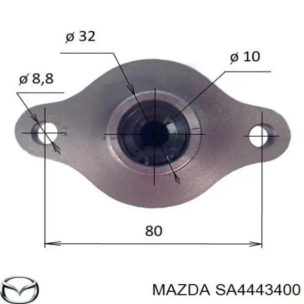  Cilindro principal de freno para Mazda E SR2