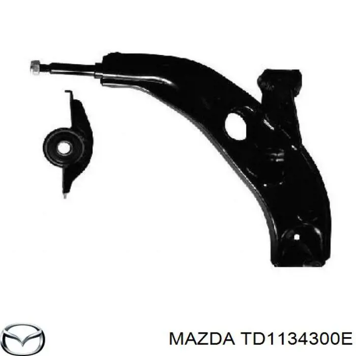 TD1134300E Mazda barra oscilante, suspensión de ruedas delantera, inferior derecha