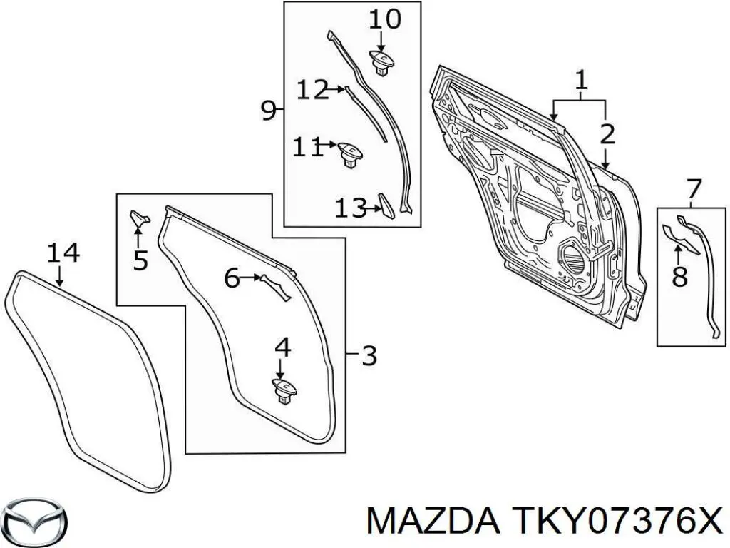 TKY07376X Mazda 