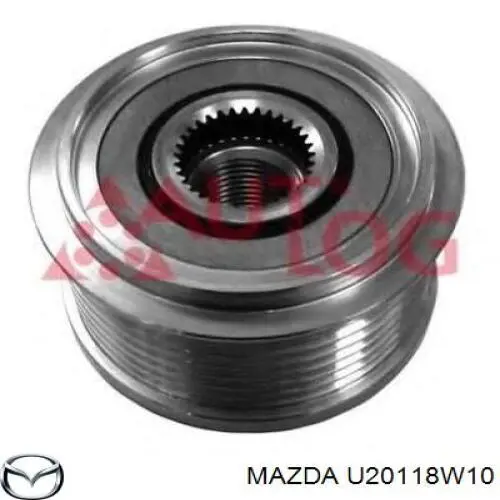 U20118W10 Mazda poleas juego de piezas