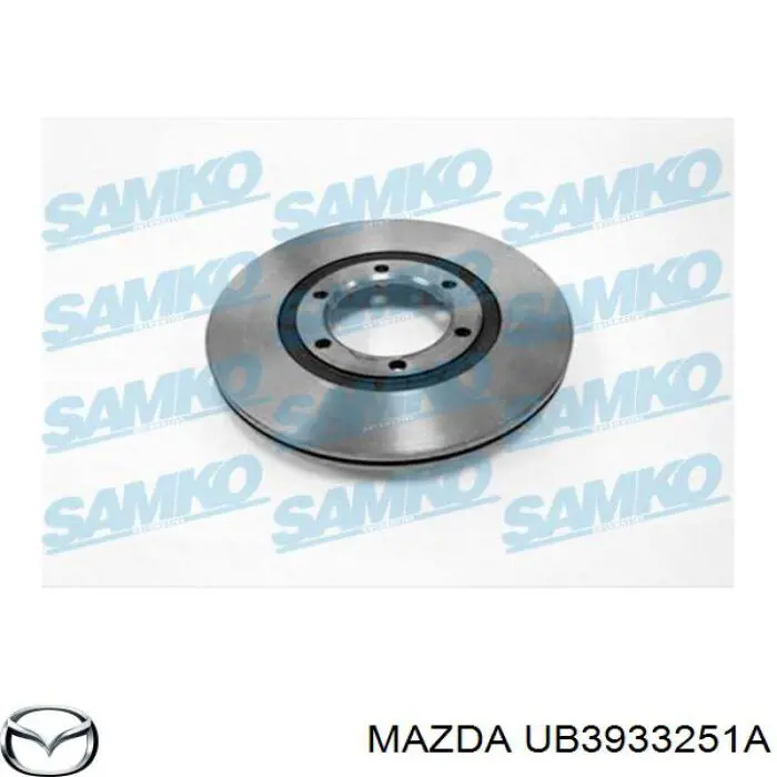 UB3933251A Mazda freno de disco delantero