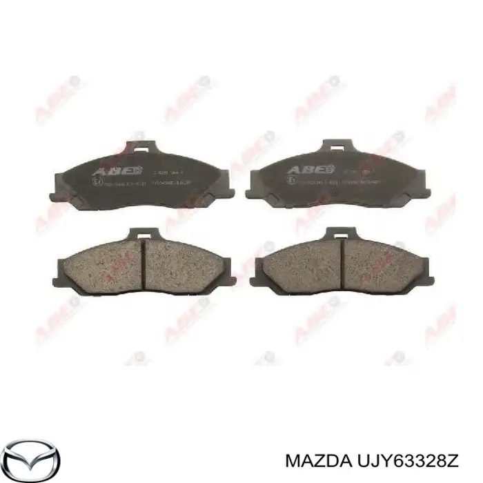 UJY63328Z Mazda pastillas de freno delanteras