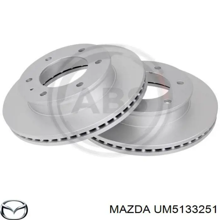 UM5133251 Mazda freno de disco delantero