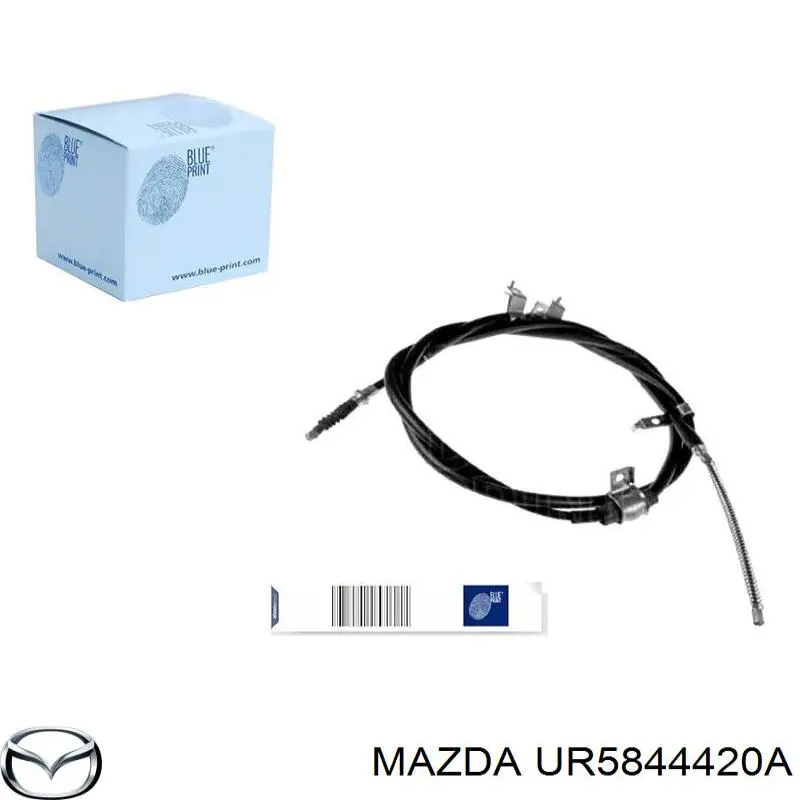 UR5844420A Mazda cable de freno de mano trasero izquierdo