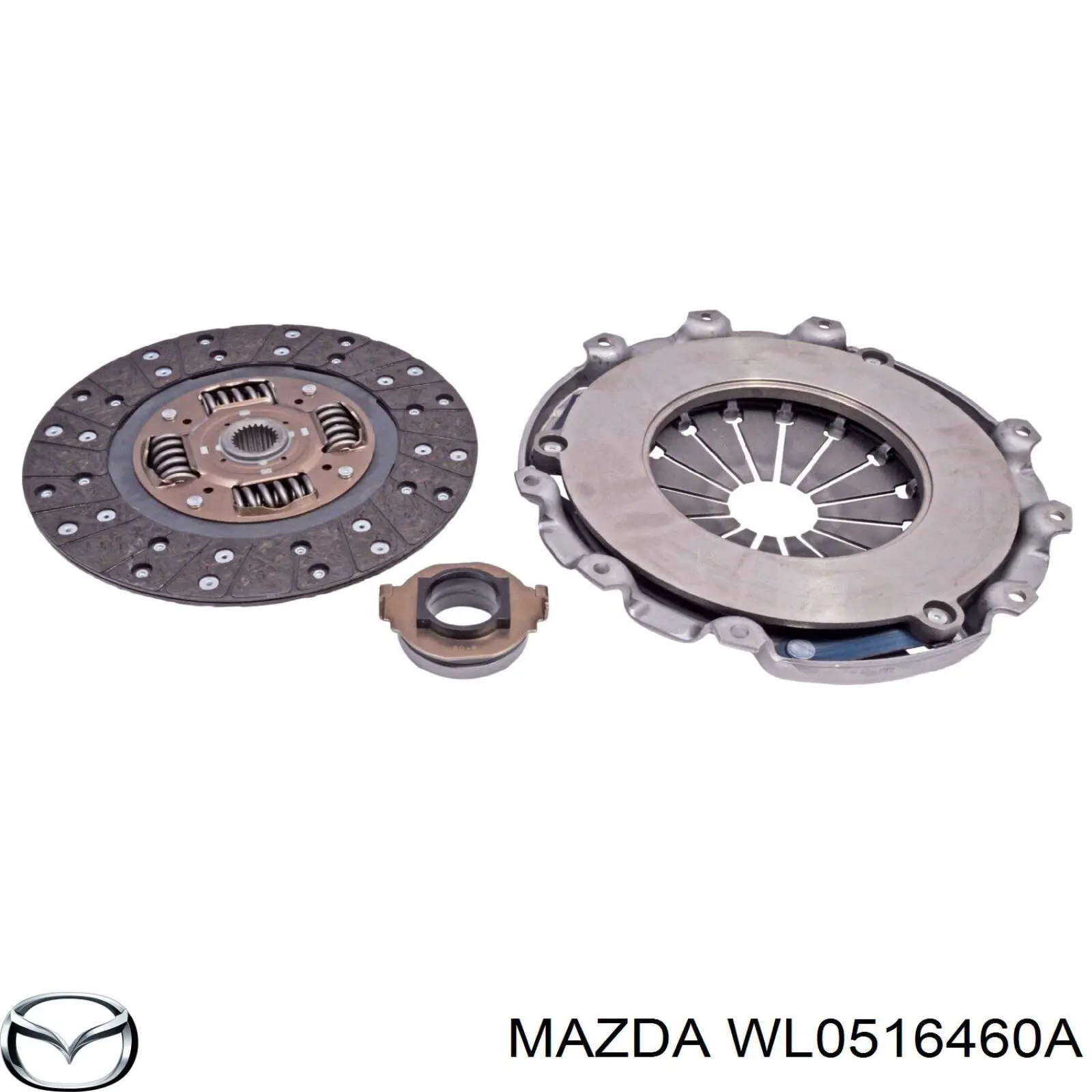 WL0516460A Mazda disco de embrague