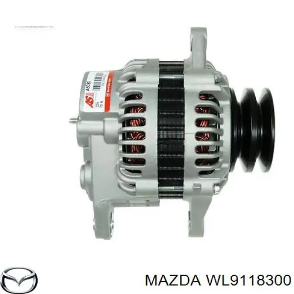 WLAA18300A Mazda alternador