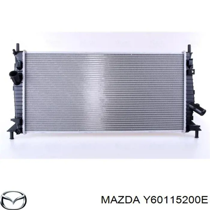 Y60115200E Mazda radiador refrigeración del motor