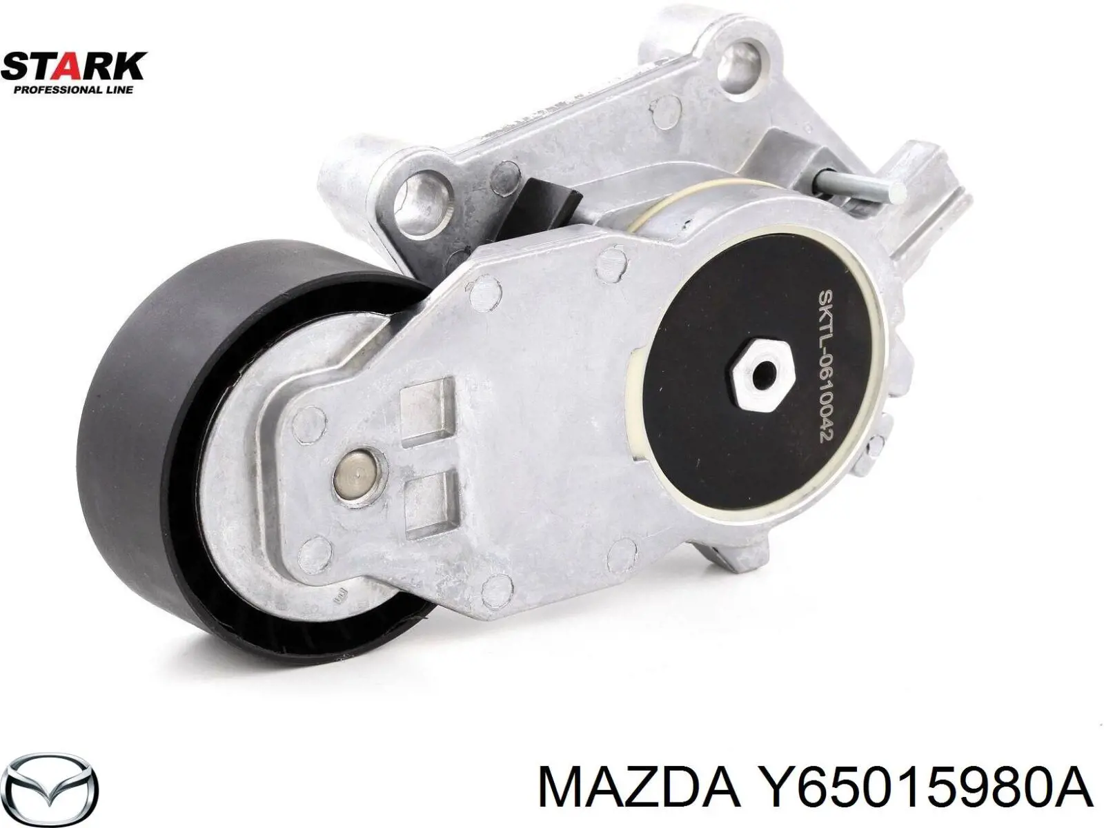 Y65015980A Mazda tensor de correa, correa poli v