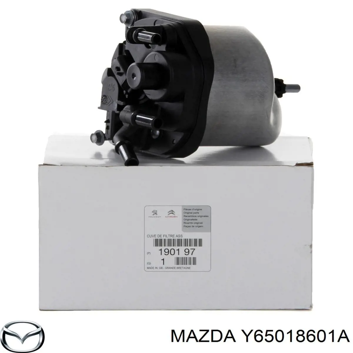 Y65018601A Mazda bujía de incandescencia