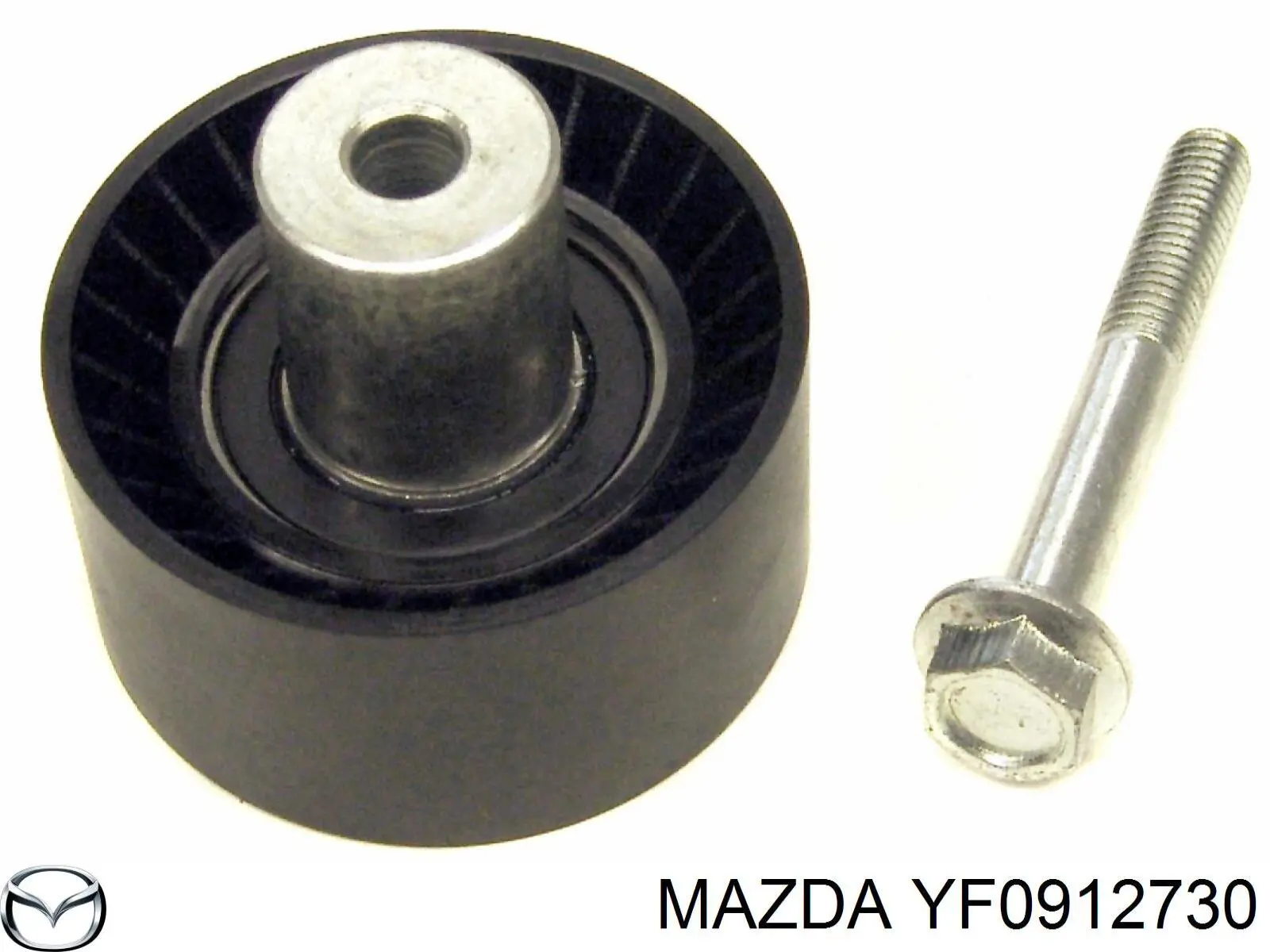 YF0912730 Mazda rodillo intermedio de correa dentada