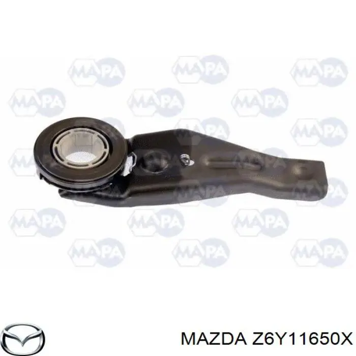 Z6Y11650X Mazda kit de embrague (3 partes)