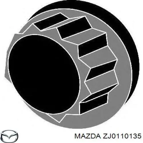 ZJ0110135 Mazda tornillo de culata