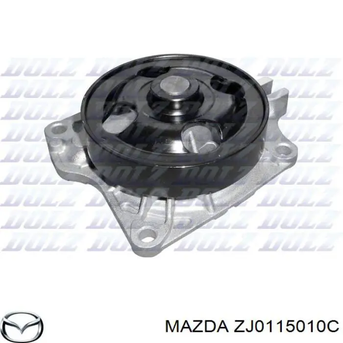 ZJ0115010C Mazda bomba de agua