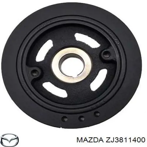  Polea, cigüeñal para Mazda 2 DE