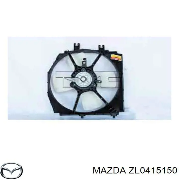 ZL0415150 Mazda motor del ventilador de enfriado