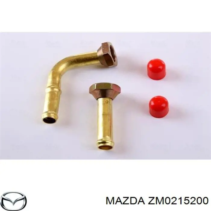 ZM0215200 Mazda radiador refrigeración del motor