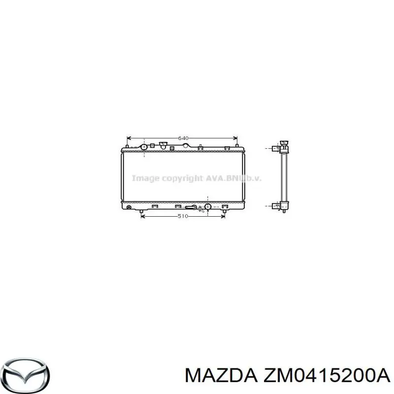 ZM0415200A Mazda 