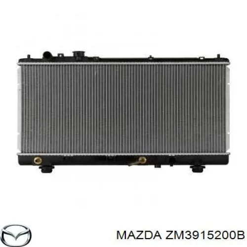 ZM3915200B Mazda radiador refrigeración del motor