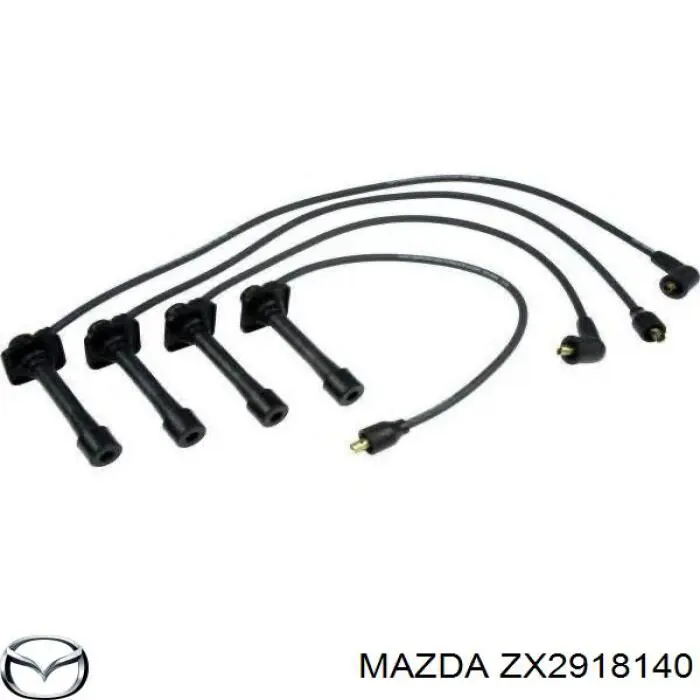 ZX2918140 Mazda juego de cables de encendido