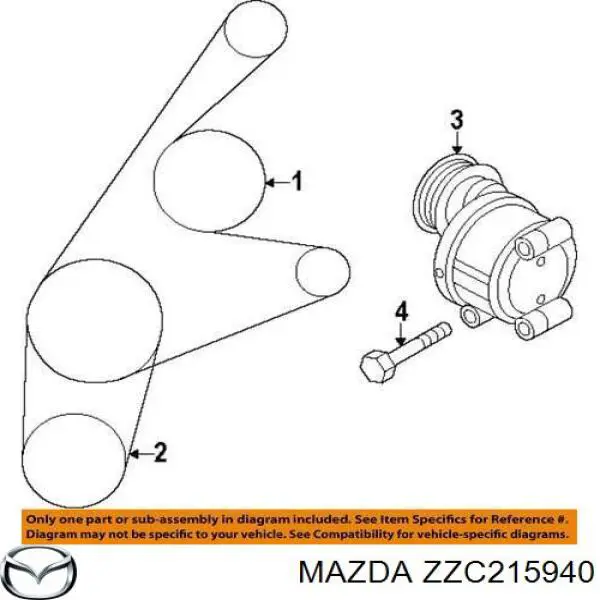 ZZC215940 Mazda 