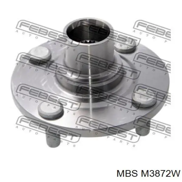 M3872W MBS cojinete de rueda delantero