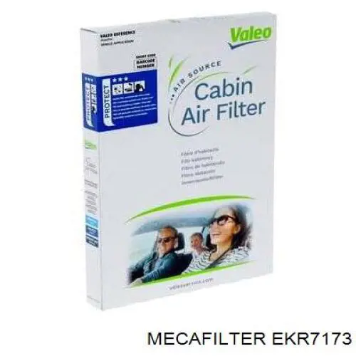 EKR7173 Mecafilter filtro de habitáculo