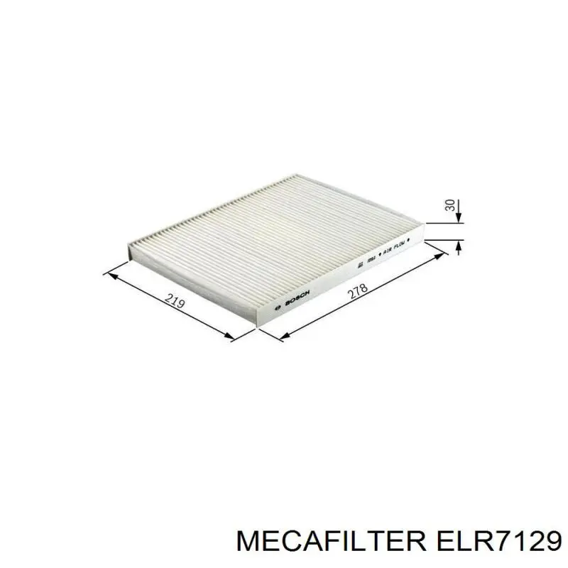 ELR7129 Mecafilter filtro de habitáculo