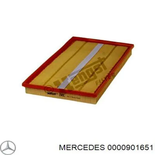 0000901651 Mercedes filtro de aire